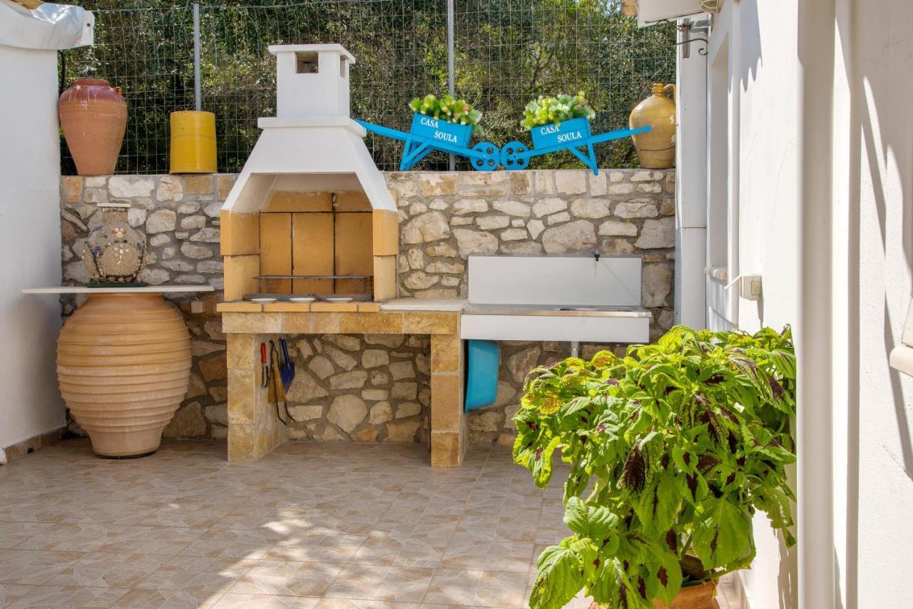 Casa Soula, Gaios Seaview Cottage Eksteriør bilde